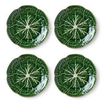 Certified International Le Jardin 3D Canape Plate Set of 4