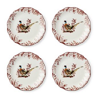 Certified International Pheasant Grove Dinner Plate Set of 4