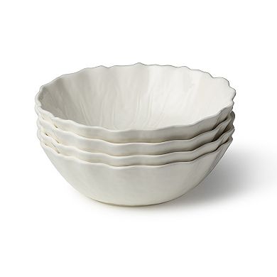 Certified International Le Jardin 3D Soup Bowl Set of 4