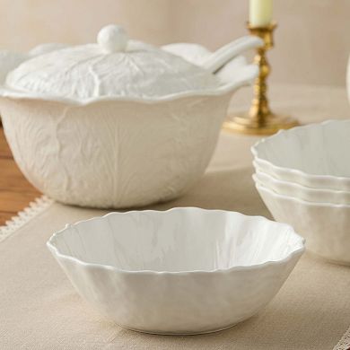 Certified International Le Jardin 3D Soup Bowl Set of 4