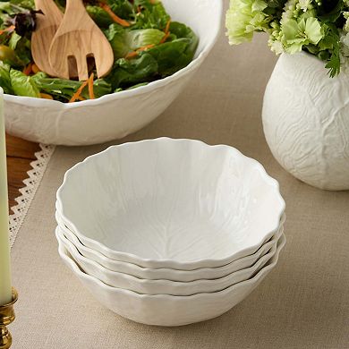 Certified International Le Jardin 3D Soup Bowl Set of 4
