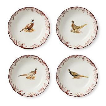Certified International Pheasant Grove Soup Bowl Set of 4
