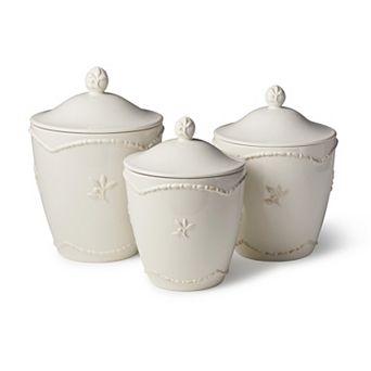 Certified International Heritage 3 pc Canister Set