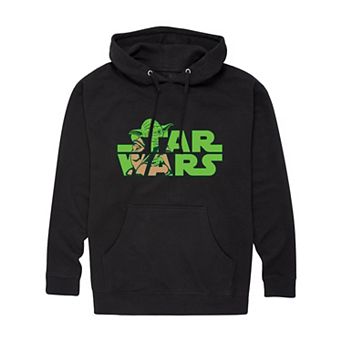Big & Tall Star Wars Yoda Graphic Pullover Hoodie