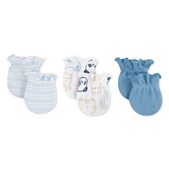 Newborn Baby Huggies® 100% Organic Cotton 3-Pack Mittens