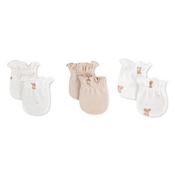 Newborn Baby Huggies® 100% Organic Cotton 3-Pack Mittens