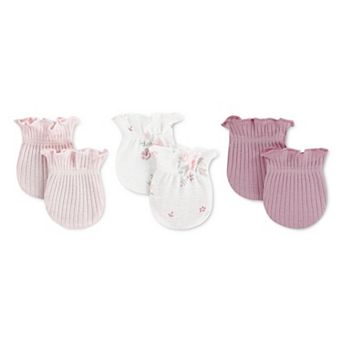Newborn Baby Huggies® 100% Organic Cotton 3-Pack Mittens