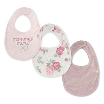 Newborn Baby Infant Huggies® Organic Cotton Blend 3-Pack Bibs