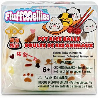 Fluffmellies Pet Rice Balls Squish Toy - Styles May Vary
