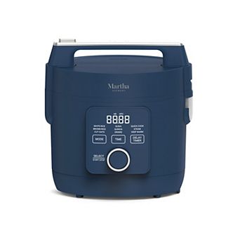 Martha Stewart PFAS-Free 8 cup Rice & Multi Cooker