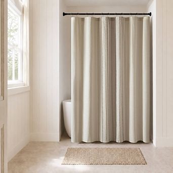 Harbor House Ellery Jacquard Stripe Shower Curtain