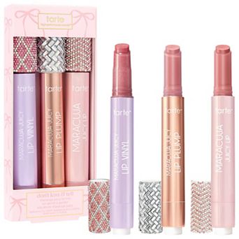 tarte don't kiss & tell maracuja juicy lip gloss set