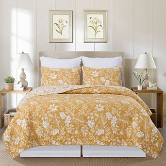 C&F Home Everview Floral Quilt Set with Shams