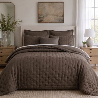 Levtex Home French Flax Signature Linen Quilt or Sham