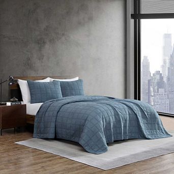 Kenneth Cole Stonewashed Quilt Set