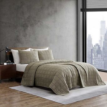 Kenneth Cole Stonewashed Quilt Set