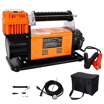 12V Heavy Duty Air Compressor 150 PSI Tire Inflator For Car SUV RV Truck