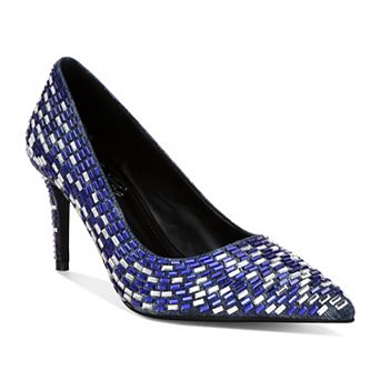 London Rag Elodie Women's Pointed Toe Embellished Pump Heels