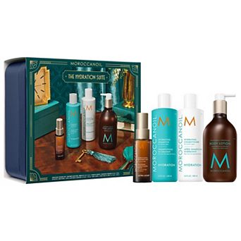 Moroccanoil Hydrating Shampoo & Conditioner Set with Argan Oil Hair Mist and Body Lotion