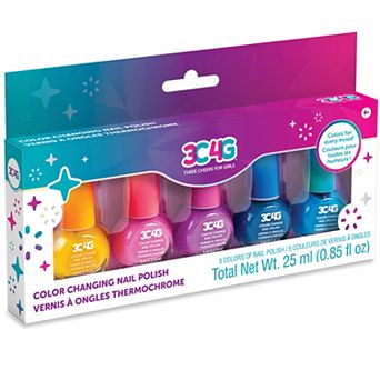 Make It Real 5-Pack Color Changing Nail Polish Thermochrome