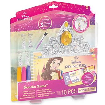 Make It Real Disney Princess Doodle Gems Book & Royal Accessories Activity