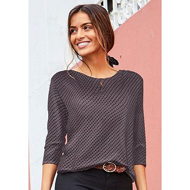Lascana Women's 2 Pk Printed Tops