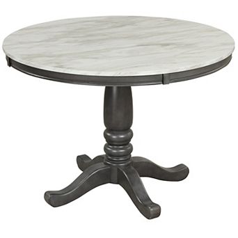 Merax Dining Table Kitchen Room Solid Wood Table
