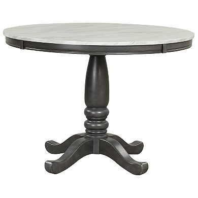 Merax Dining Table Kitchen Room Solid Wood Table