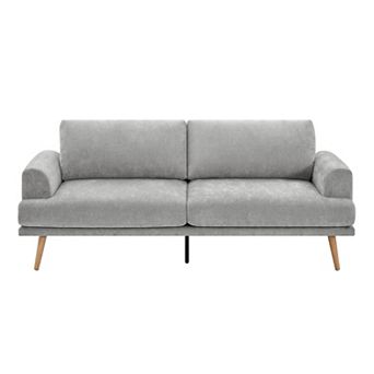 Merax Stylish 3-seater Sofa 79.9" Sofa Couch Minimalist Sofa