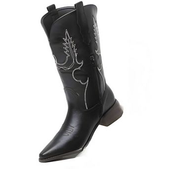 Mid Calf Western Boots