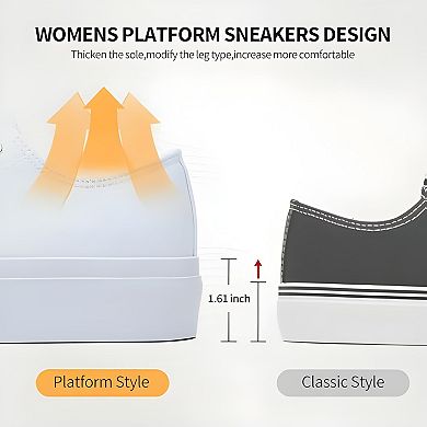 Women's Platform Tennis Shoes