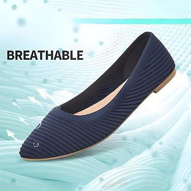 Women's Knit Ballet Flats