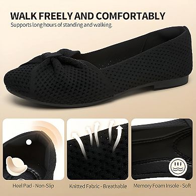 Women's Bow Ballet Flats