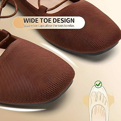 Comfortable Mary Jane Flats