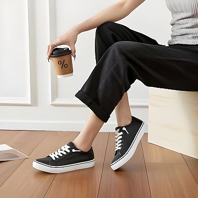 Women's Leather Sneakers