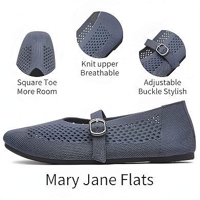 Women's Knit Ballet Flats