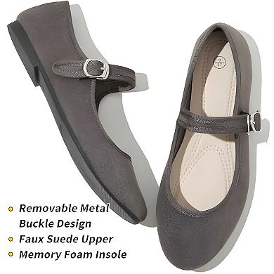 Women’s Faux Suede Flat Shoes