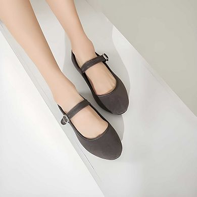 Women’s Faux Suede Flat Shoes