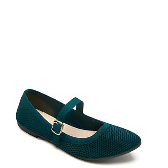 Women's Buckle Strap Flats