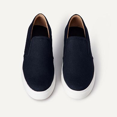 Men's Blue Slip-On Sneakers