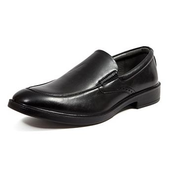 Men's Shiny Black Loafers