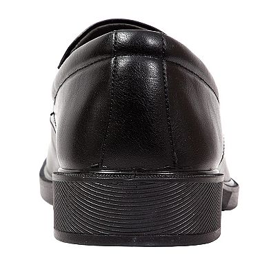 Men's Shiny Black Loafers