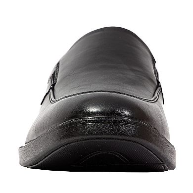 Men's Shiny Black Loafers