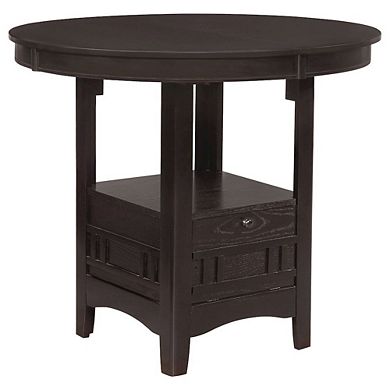 FurniFact Counter Height Dining Table Oval Bar Height Table with Extension