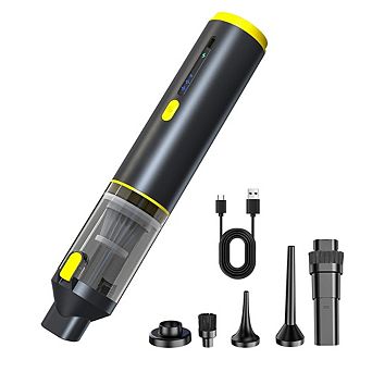 4-in-1 Portabl Handheld Vacuum Cordless with 16KPA, Rechargeable Hand Vacuum for Home, Car, Pet Hair