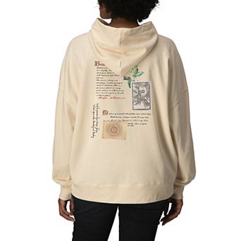 Women's Practical Magic 2 Belladonna Botanical Oversized Fleece Hoodie Sweatshirt