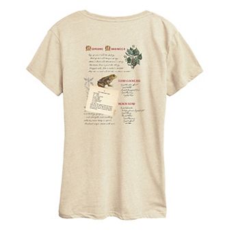 Women's Practical Magic 2 Midnight Margarita Recipe Collage Graphic Tee