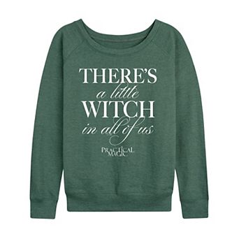Women's Practical Magic "There's a Little Witch In All of Us" French Terry Long Sleeve Tee