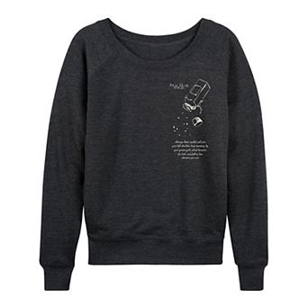 Women's Practical Magic "Always Throw Spilled Salt" French Terry Long Sleeve Tee