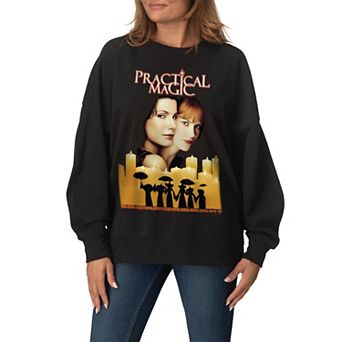 Women's Practical Magic Oversized Fleece Crew Sweatshirt